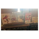 5 METAL REPRODUCTION SIGNS