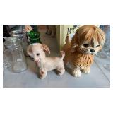 2 VINTAGE DOGS-SQUEAKS