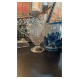 STONEWARE PITCHER & GLASS PITCHER