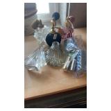 GROUP OF PERFUME BOTTLES & STOPPERS