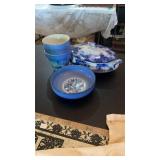 FLO BLUE COVERED DISH, *DAMAGED, FLO BLUE COVERED