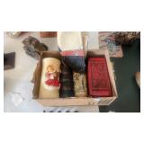 BX OF VINTAGE CANDLES INCLUDING GLOBEL