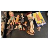 GROUP OF MINIATURES & COLGATE BOX