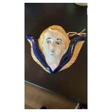 HAND CRAFTED CERAMIC WALL MASK