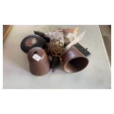 BELLS (NO CLAPPERS), CLOCK WEIGHTS, MISC