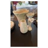 VASES, FINELY PORCELAIN DISH