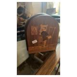 INLAID BOOK ENDS