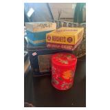 SODA WAFER METAL TIN, HERSHEY ALMOND CHOCOLATE
