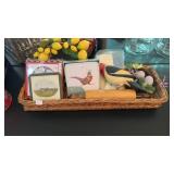 BASKET OF MISC ITEMS