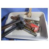 Lot of Tools Pipe Wrench Hammer ect.