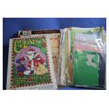 Lot of Quilting Applique and Craft books and items