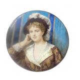 ARTIST SGND MINTON PORTRAIT CHARGER BY H.W. FOSTER