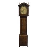 RILEY WHITING TALL CASE CLOCK, IN PAINT DECORATED