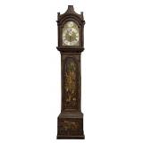GEO II CHINOISERIE DECORATED TALL CASE CLOCK BY