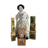 TOYS INC. 6 NESTING ALPHABET BLOCKS, CHINA HEAD