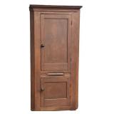 DOOR OVER DOOR AMERICAN CORNER CUPBOARD