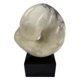 MODERN MARBLE BIOMORPHIC SCULPTURE, C. 1960'S