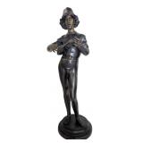 'LE CHANTEUR FLOREANTIN' BRONZE BY PAUL DUBOIS