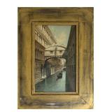 WATERCOLOR BY A. BIONDETTI  (1851 - 1946) VENETIAN