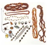 LG GROUP OF AMBER INC. NECKLACES, RINGS, BRACELETS
