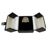 14KT YELLOW GOLD & DIAMOND RING, APPROX. 1.5 TCW