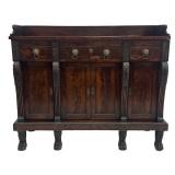 DIMINUTIVE MAHOGANY PHILA. SIDEBOARD POSSIBLY
