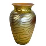 6 1/2' TALL SIGNED DURAND ART GLASS VASE