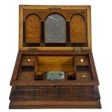MID 19THC. JEWELRY CASKET / SEWING BOX