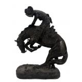 BRONZE RECAST AFTER FREDERIC REMINGTON