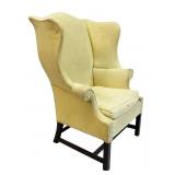 CHIPPENDALE WING BACK CHAIR