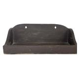 DOVETAILED 19THC. HANGING WALL BOX IN ORIGINAL