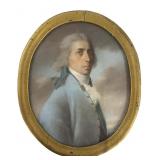 18TH OR EARLY 19THC. FRENCH PASTEL PORTRAIT OF A