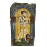 RHINELAND / GERMAN 16THC. ARCHITECTURAL TILE,