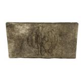 MARBLE SLAB WITH MEMORIAL WILLOW CARVING