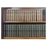 2 SETS LEATHER BOUND BOOKS 20 VOL SET EARL OF