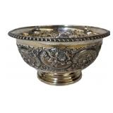 HAND CHASED REED & BARTON STERLING SILV. COMPOTE