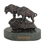 BISON BRONZE BY CHARLES RUSSELL, LIMITED EDITION