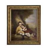 C. 1855  OIL /CANVAS  WILLIAM SHARP (1803 - 1875)