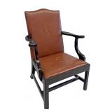 18THC. CHIPPENDALE ARM CHAIR
