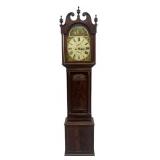C. 1835 TALL CASE CLOCK BY J. SPRUNT, PERTH,
