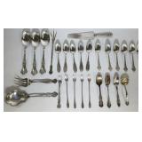 GROUP OF STERLING INC. TEASPOONS, TABLESPOONS,