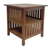 STICKLEY MISSION OAK ENCYCLOPEDIA TABLE