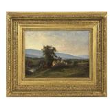 OIL / CANVAS FREDERICK RONDEL, SR. ((1826 - 1892)