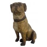 AUSTRIAN COLD PAINTED TERRA COTTA PUG