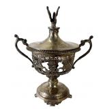 CONTINENTAL SILVER COVERED DISH, NO LINER