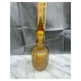 Amber cruet bottle