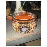 Tlaquepaque Mexican pottery bean pot