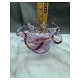 Fenton small strawberry pattern dish