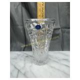 Bohemia glass Diablo vase