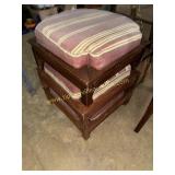 Vintage stacking ottomans